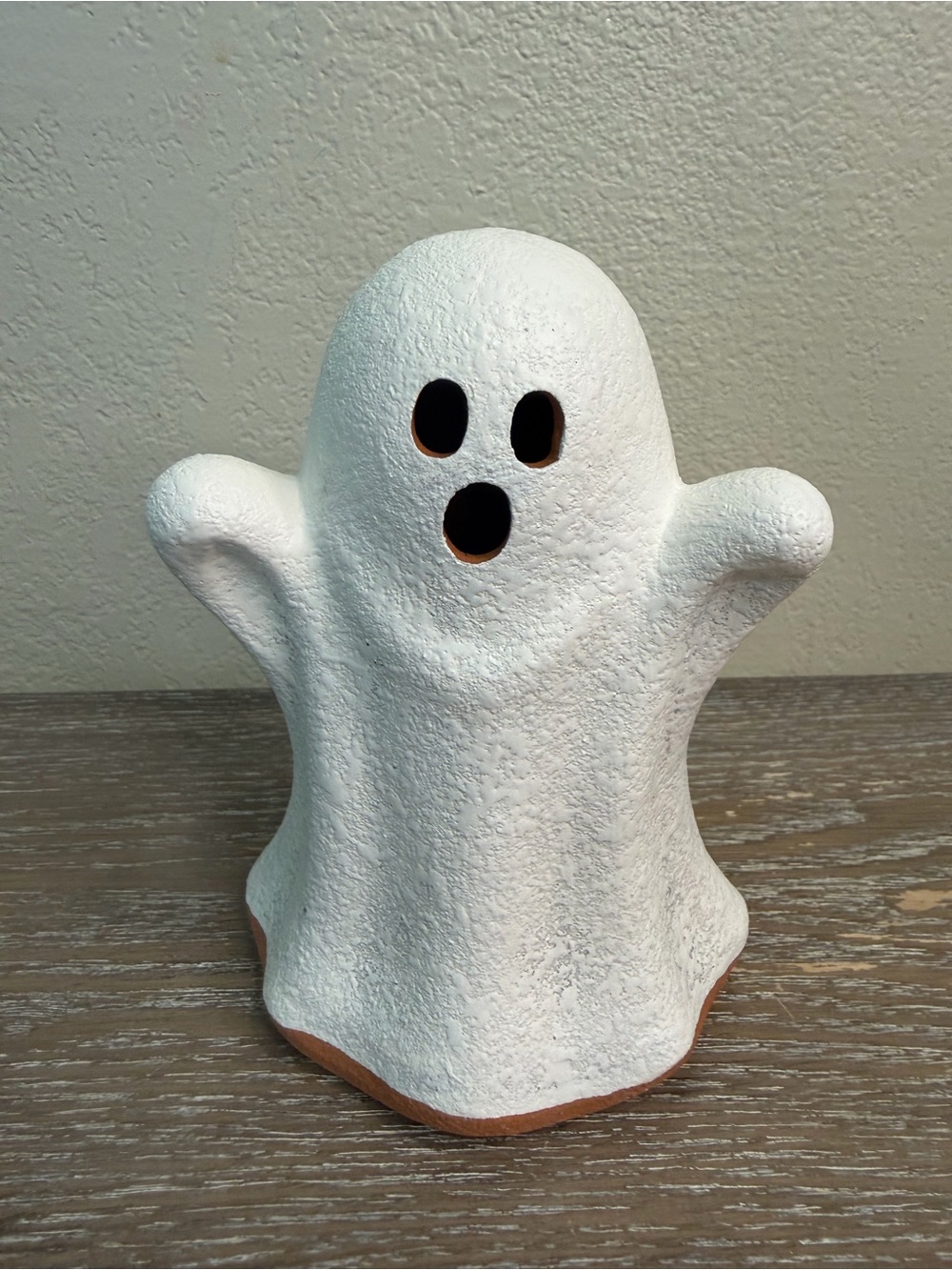 Small Terracotta Ghost Decorative Sculpture - Hyde and EEK!